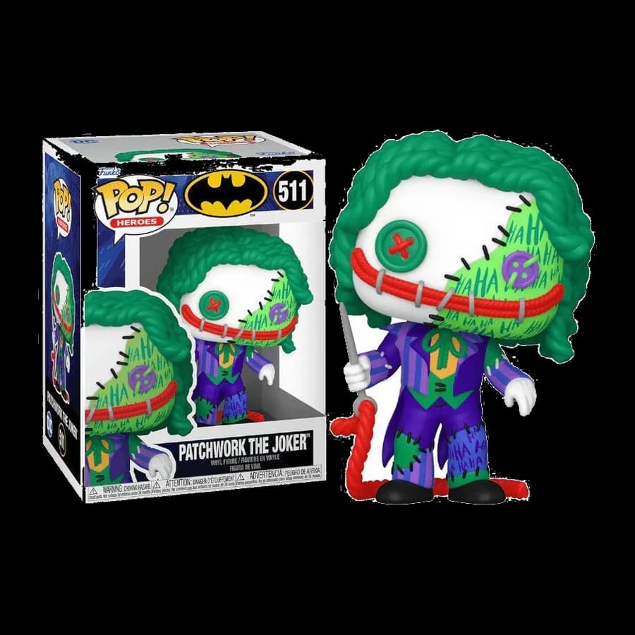 FUNKO POP! HEROES DC: BATMAN - PATCHWORK THE JOKER #511 VINYL FIGURE