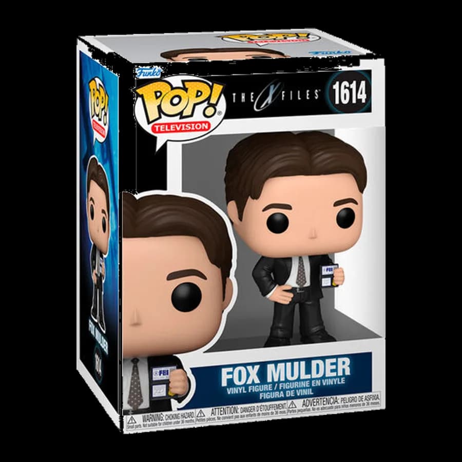 FUNKO POP! TELEVISION: THE X FILES - FOX MULDER #1614 VINYL FIGURE