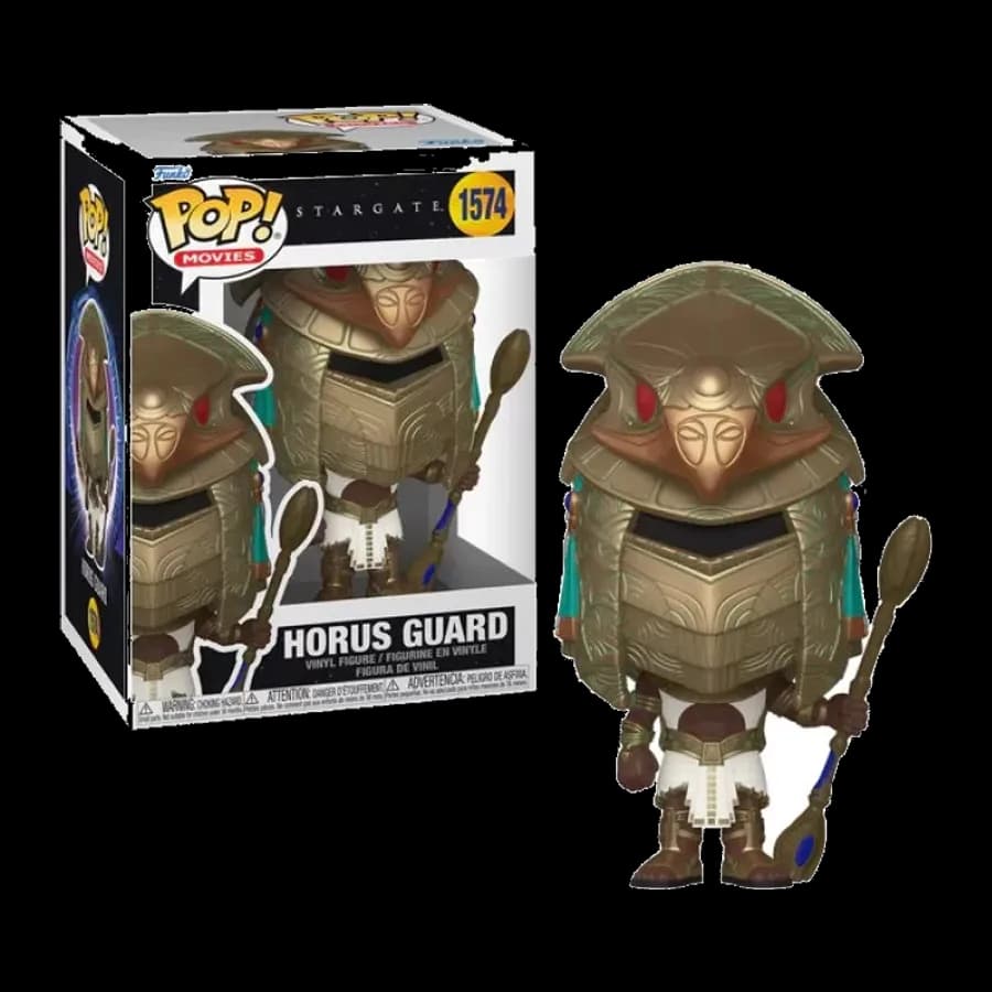 FUNKO POP! MOVIES: STARGATE - HORUS GUARD (METALLIC) #1574 VINYL FIGURE