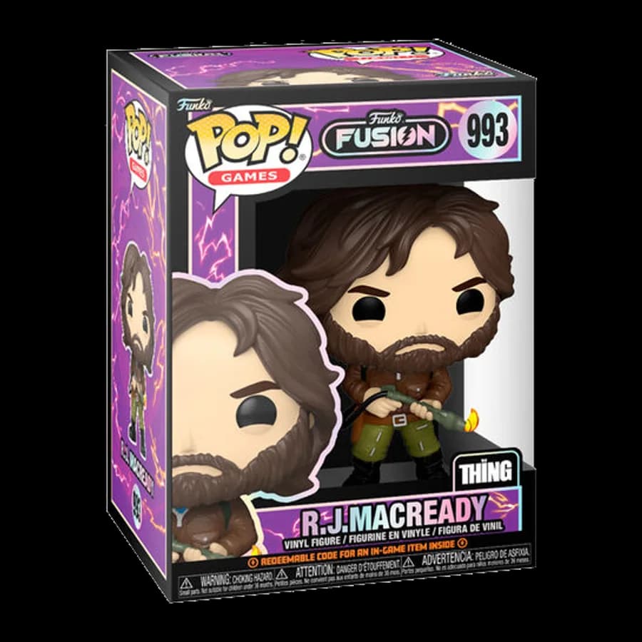 FUNKO POP! GAMES: FUNKO FUSION THE THING - R.J. MACREADY #993 VINYL FIGURE