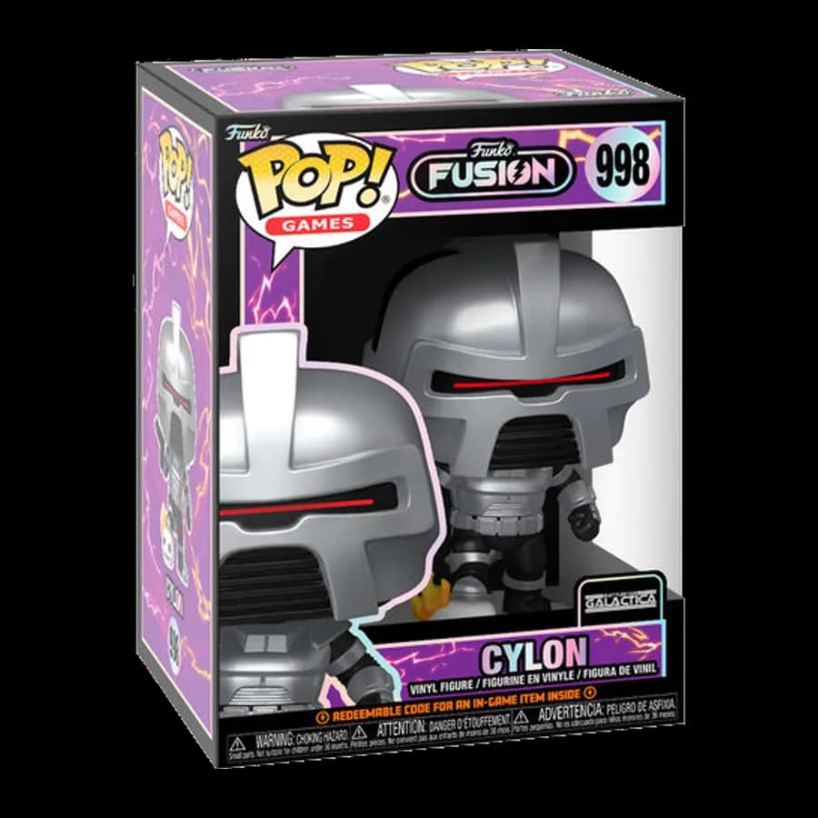 FUNKO POP! GAMES: FUNKO FUSION BATTLESTAR GALACTICA - CYLON #998 VINYL FIGURE