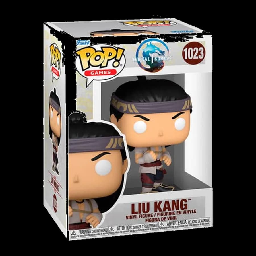 FUNKO POP! GAMES: MORTAL KOMBAT - LIU KANG (GOD OF FIRE) #1023 VINYL FIGURE
