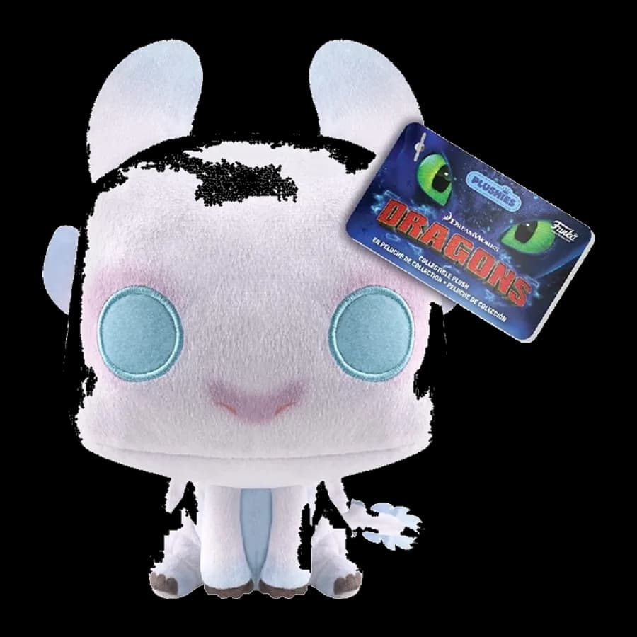 FUNKO PLUSHIES: HOW TO TRAIN YOUR DRAGON - LIGHT FURY PLUSH 7''