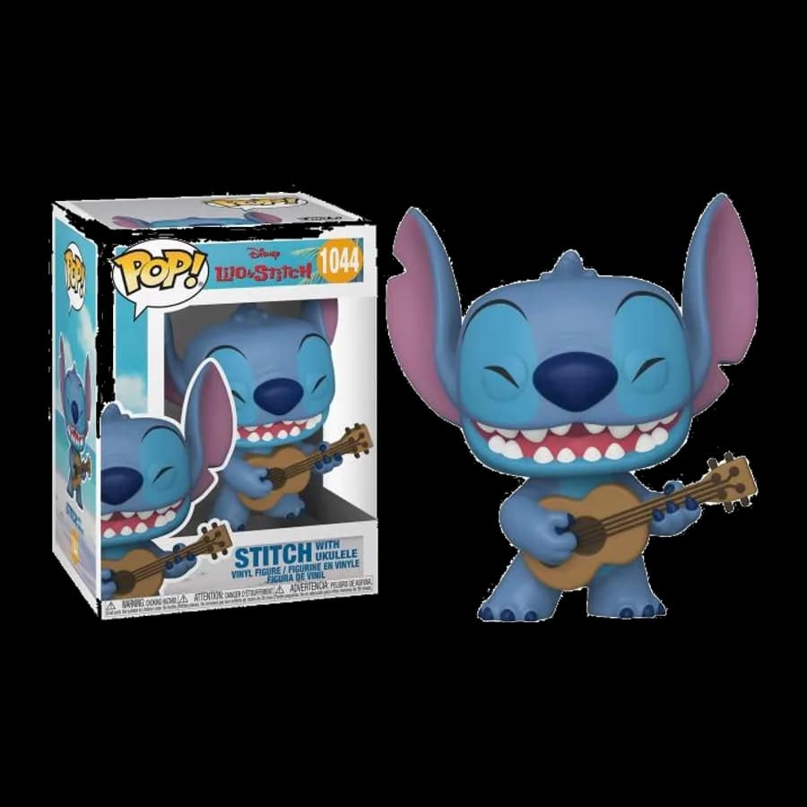 FUNKO POP! DISNEY: LILO AND STITCH - STITCH (WITH UKELELE) #1044 VINYL FIGURE