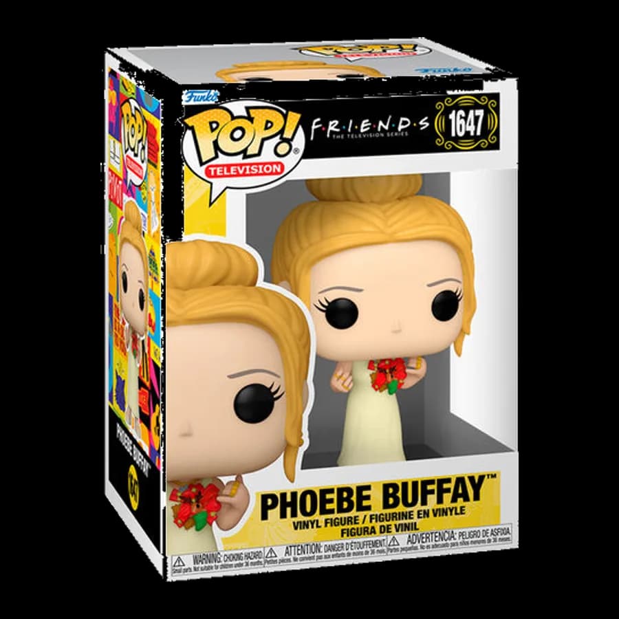 FUNKO POP! TELEVISION: FRIENDS - PHOEBE BUFFAY #1647 VINYL FIGURE