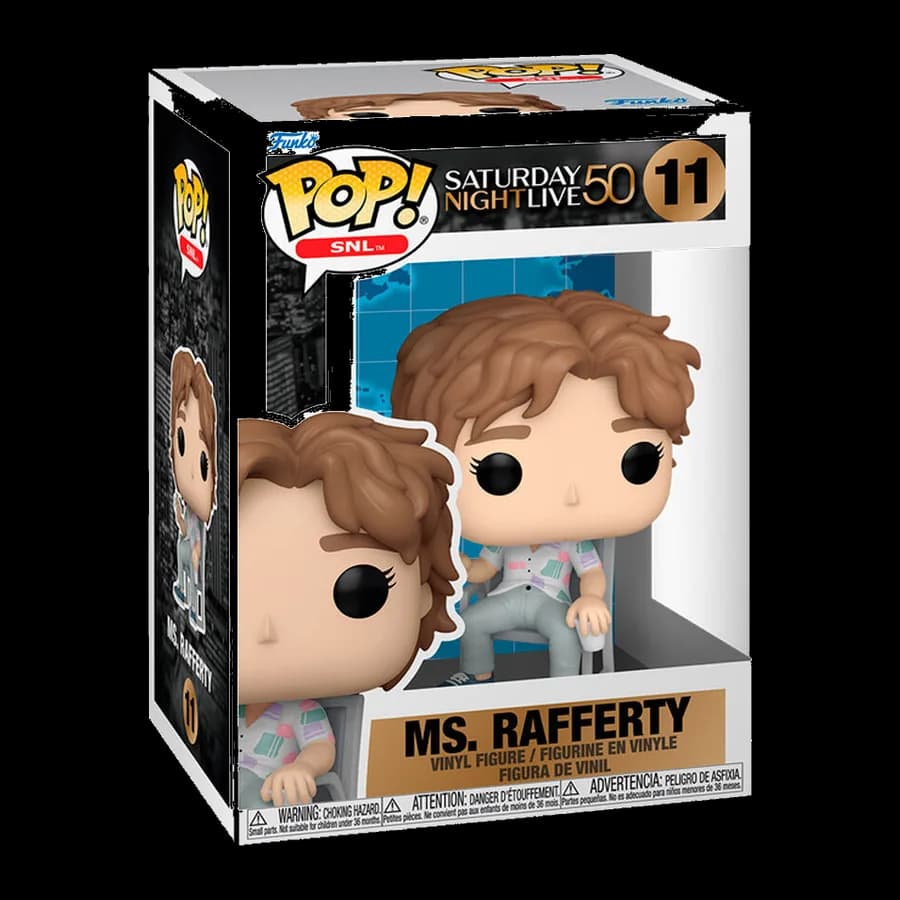 FUNKO POP! SNL: SATURDAY NIGHT LIVE 50th ANNIVERSARY - MS.RAFFERTY #11 VINYL FIGURE