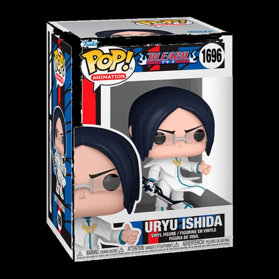 FUNKO POP! ANIMATION: BLEACH - URYU ISHIDA #1696 VINYL FIGURE
