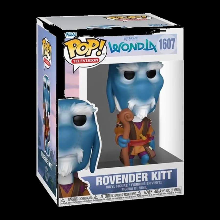 FUNKO POP! TELEVISION: WONDLA - ROVENDER KITT #1607 VINYL FIGURE