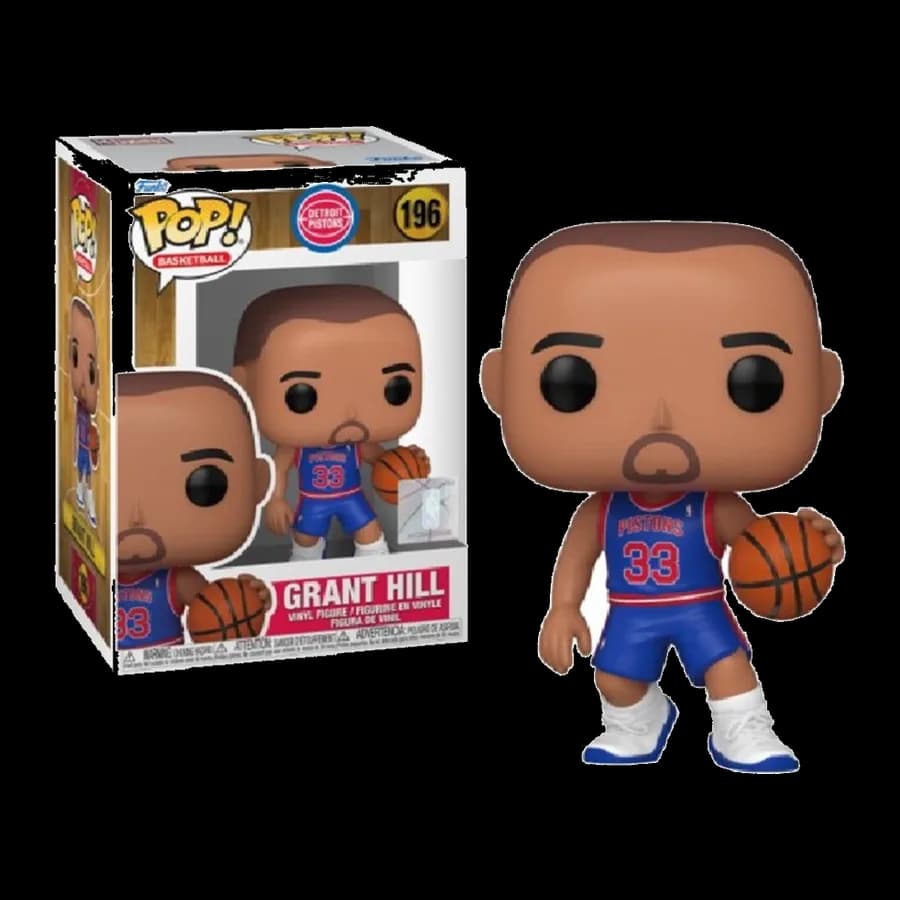 FUNKO POP! BASKETBALL: DETROIT PISTONS - GRANT HILL #196 VINYL FIGURE