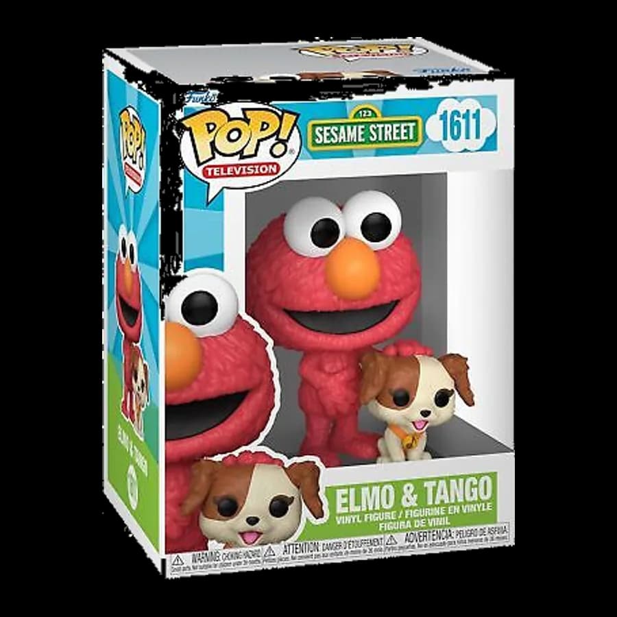 FUNKO POP! TELEVISION: SESAME STREET - EIMO & TANGO #1611 VINYL FIGURE