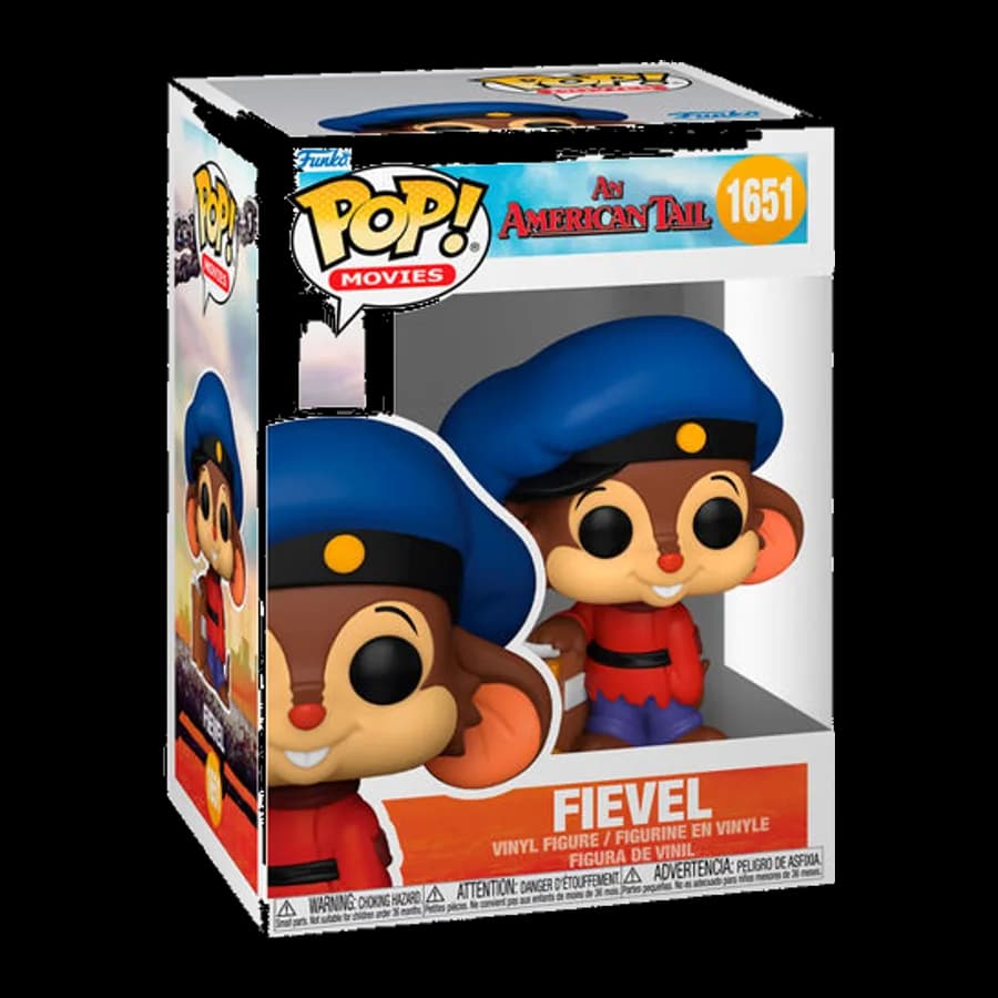 FUNKO POP! MOVIES: AN AMERICAN TAIL - FIEVEL #1651 VINYL FIGURE