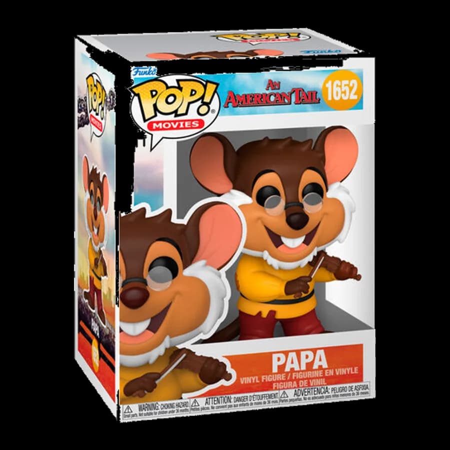 FUNKO POP! MOVIES: AN AMERICAN TAIL - PAPA #1652 VINYL FIGURE
