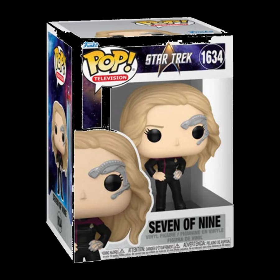 FUNKO POP! TELEVISION: STAR TREK - SEVEN OF NINE #1634 VINYL FIGURE