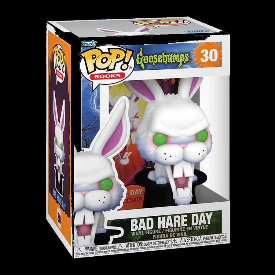 FUNKO POP! BOOKS: GOOSEBUMPS - BAD HARE DAY #30 VINYL FIGURE