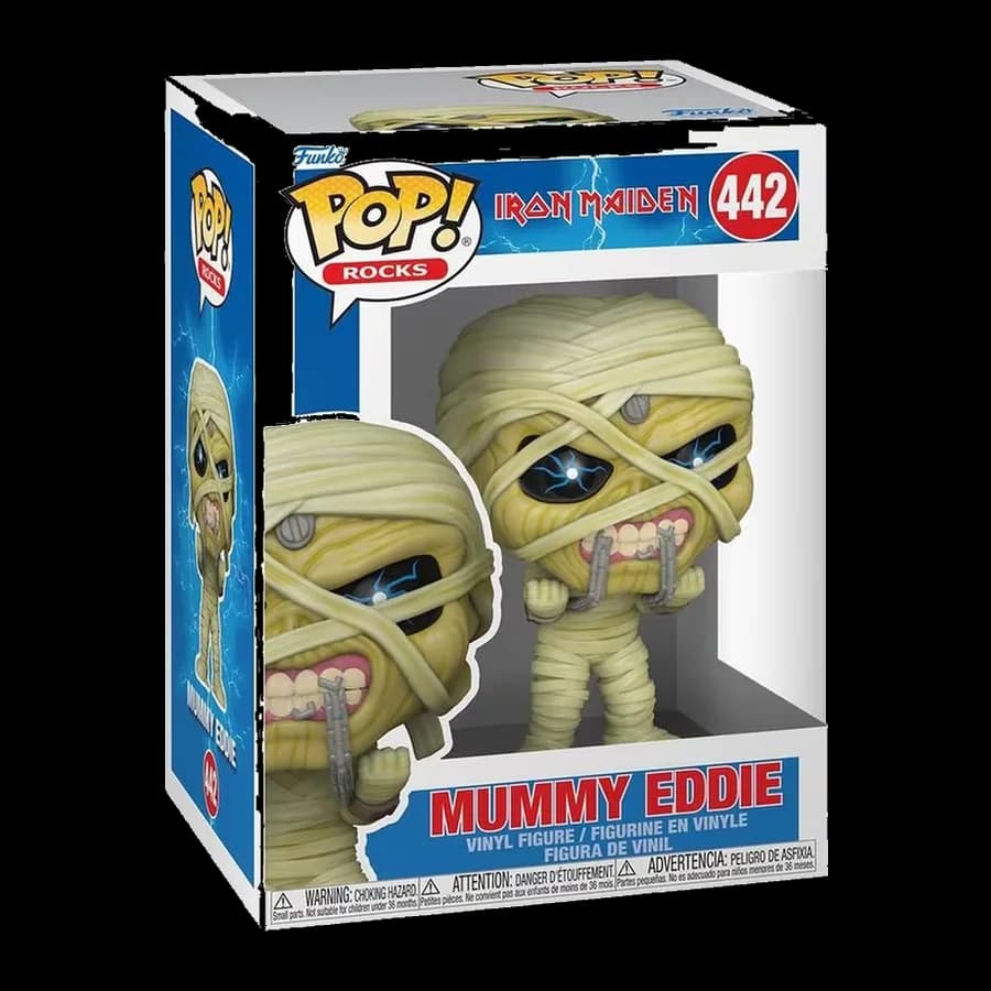 FUNKO POP! ROCKS: IRON MAIDEN - MUMMY EDDIE #442 VINYL FIGURE