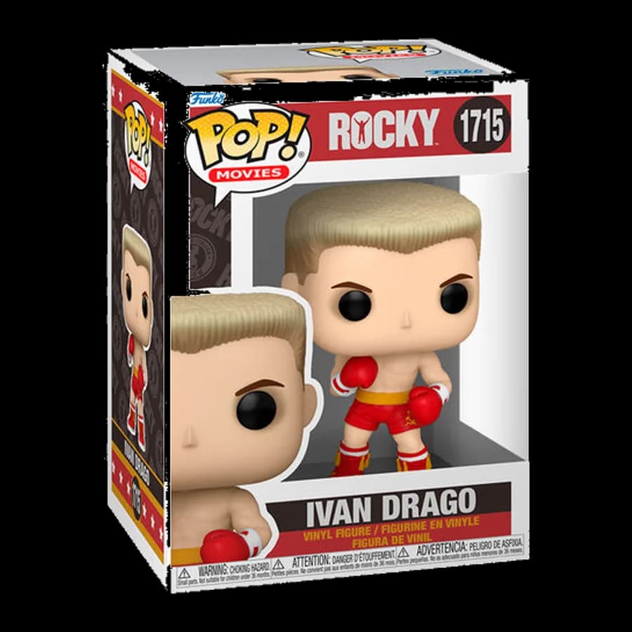 FUNKO POP! MOVIES: ROCKY - IVAN DRAGO #1715 VINYL FIGURE