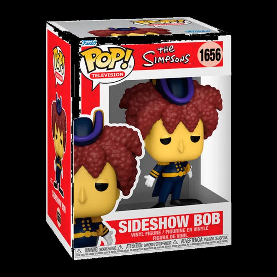 FUNKO POP! TELEVISION: THE SIMPSONS - SIDESHOW BOB #1656 VINYL FIGURE