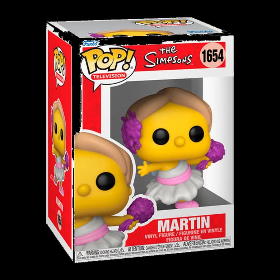 FUNKO POP! TELEVISION: THE SIMPSONS - MARTIN (AS CALLIOPE) #1654 VINYL FIGURE