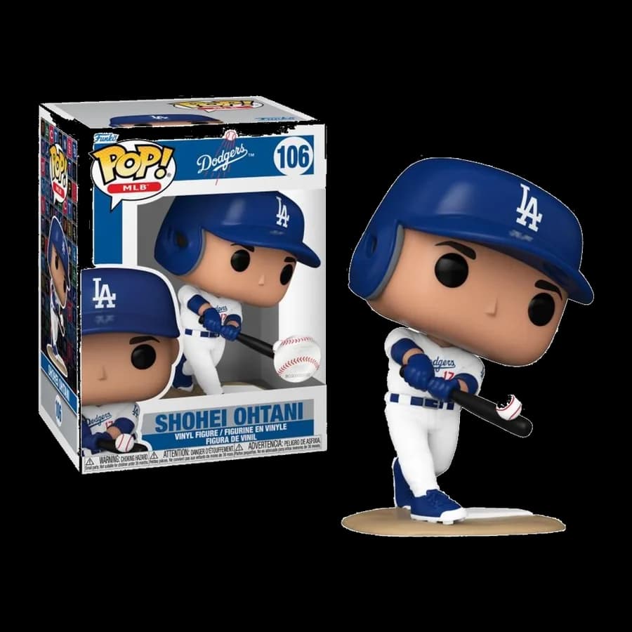 FUNKO POP! MLB: DODGERS - SHOHEI OHTANI (HOME) #106 VINYL FIGURE