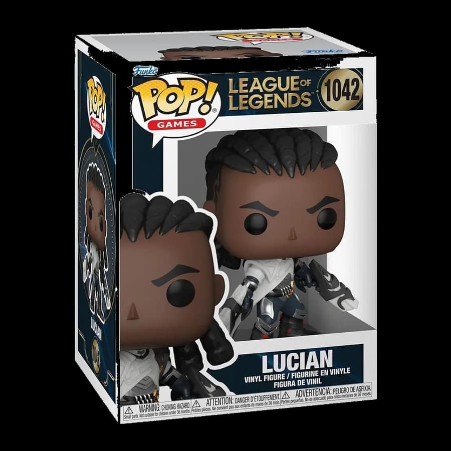 FUNKO POP! GAMES: LEAGUE OF LEGENDS - LUCIAN #1042 VINYL FIGURE