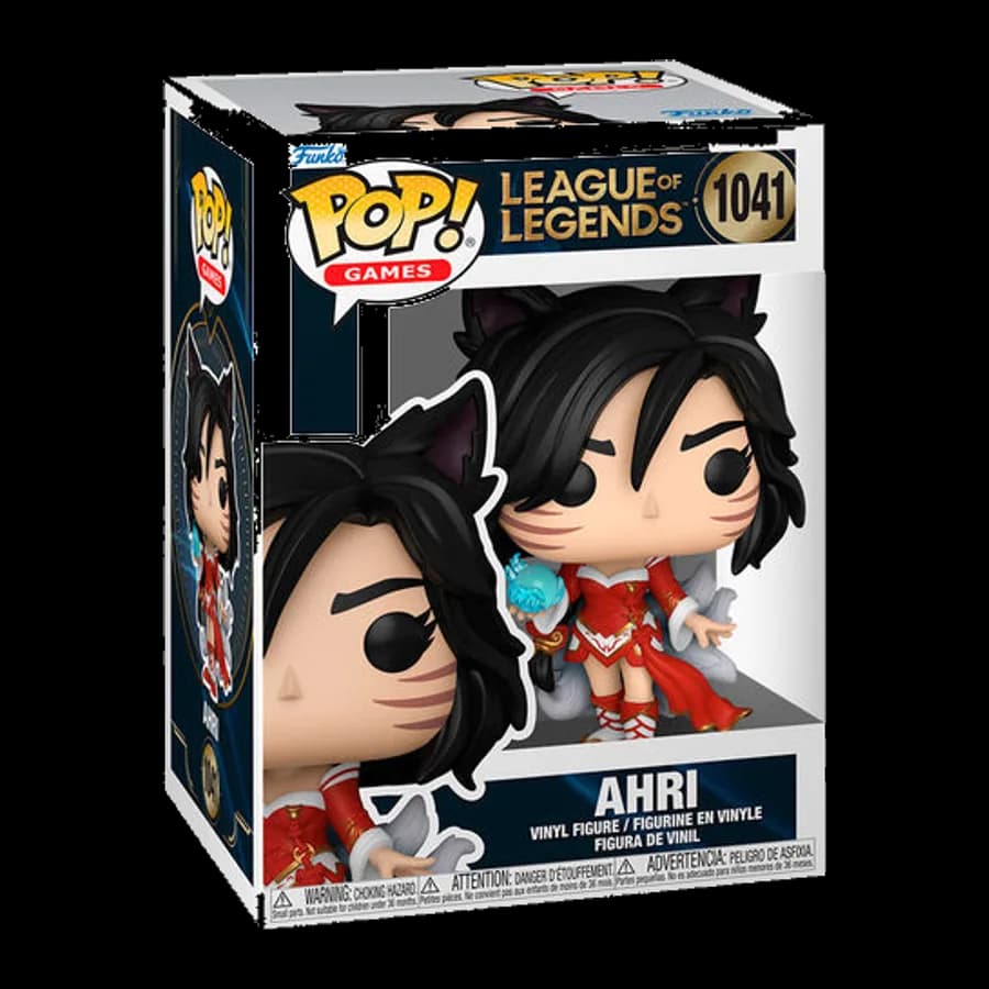 FUNKO POP! GAMES: LEAGUE OF LEGENDS - AHRI #1041 VINYL FIGURE