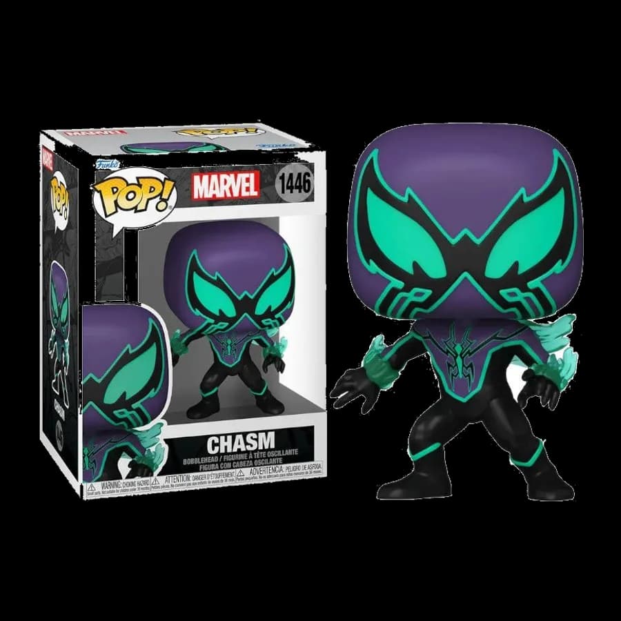 FUNKO POP! MARVEL: SPIDER-MAN - CHASM #1446 BOBBLE-HEAD VINYL FIGURE