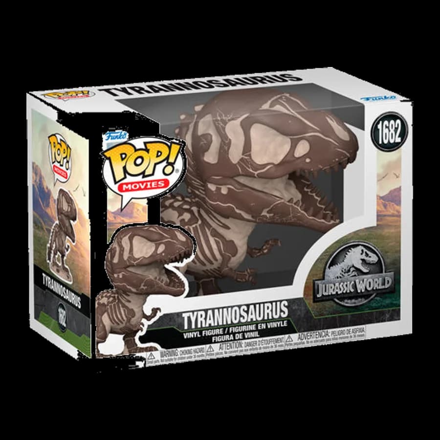 FUNKO POP! MOVIES: JURASSIC WORLD - TYRANNOSAURUS #1682 VINYL FIGURE