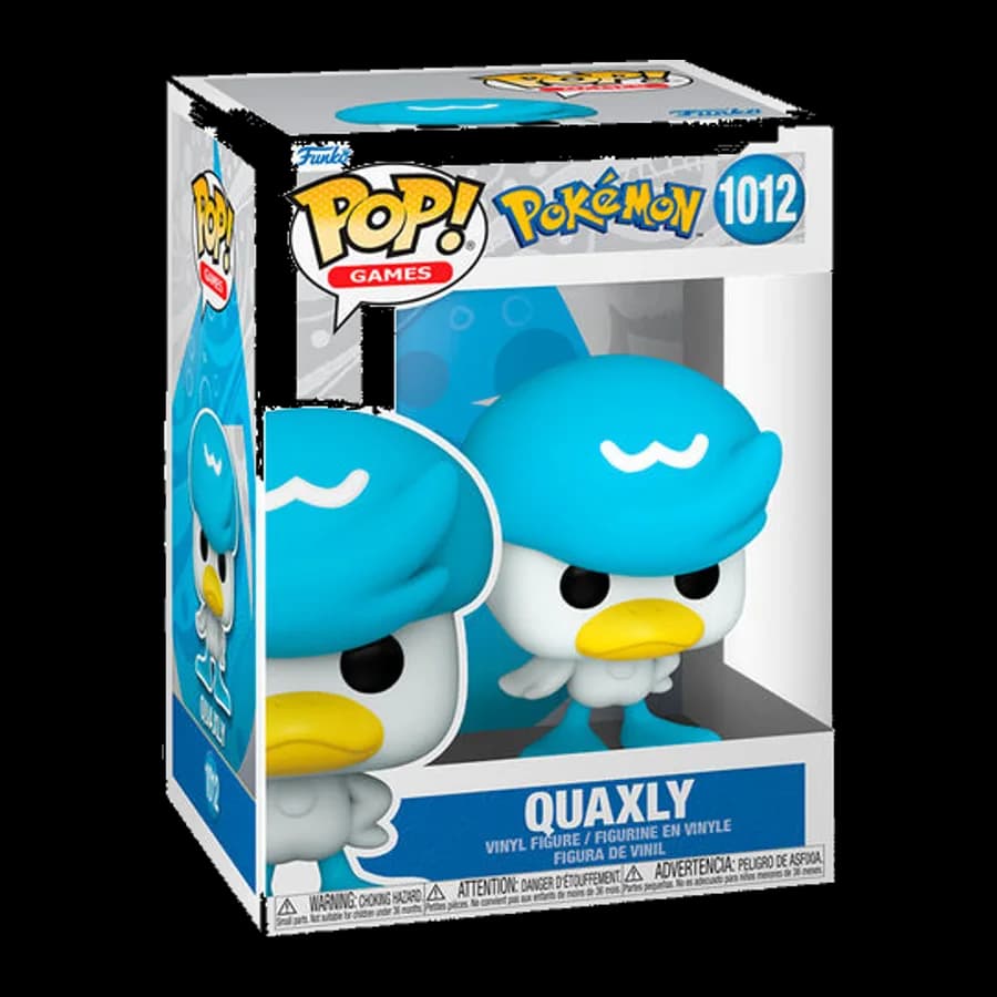 FUNKO POP! GAMES: POKEMON - QUAXLY #1012 VINYL FIGURE