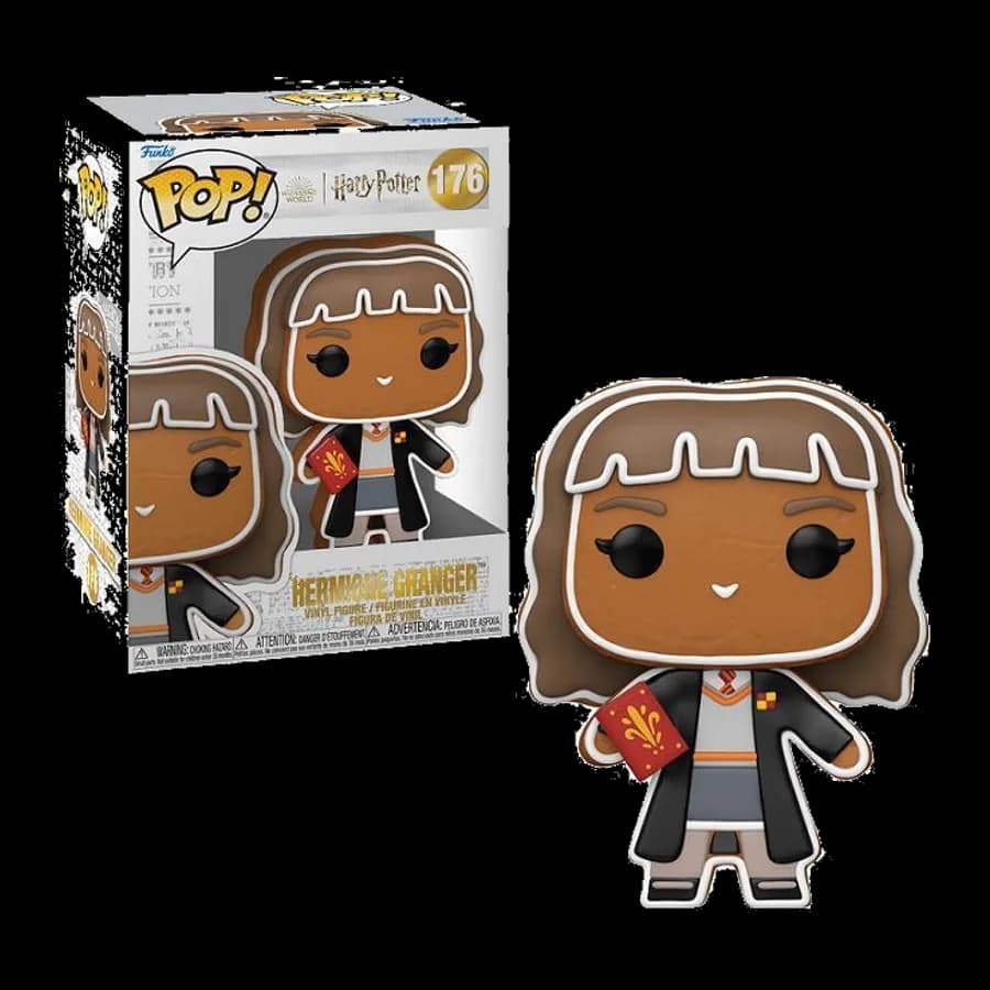 FUNKO POP! HARRY POTTER - HERMIONE GRANGER (GINGERBREAD) #176 VINYL FIGURE