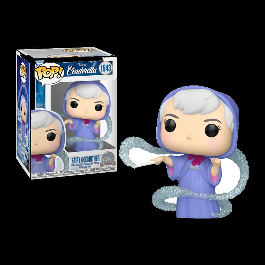 FUNKO POP! DISNEY: CINDERELLA'S 75th - FAIRY GODMOTHER #1543 VINYL FIGURE