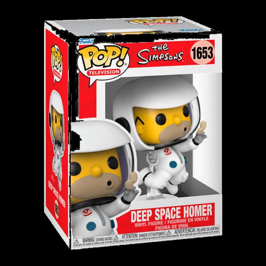 FUNKO POP! TELEVISION: THE SIMPSONS - DEEP SPACE HOMER #1653 VINYL FIGURE