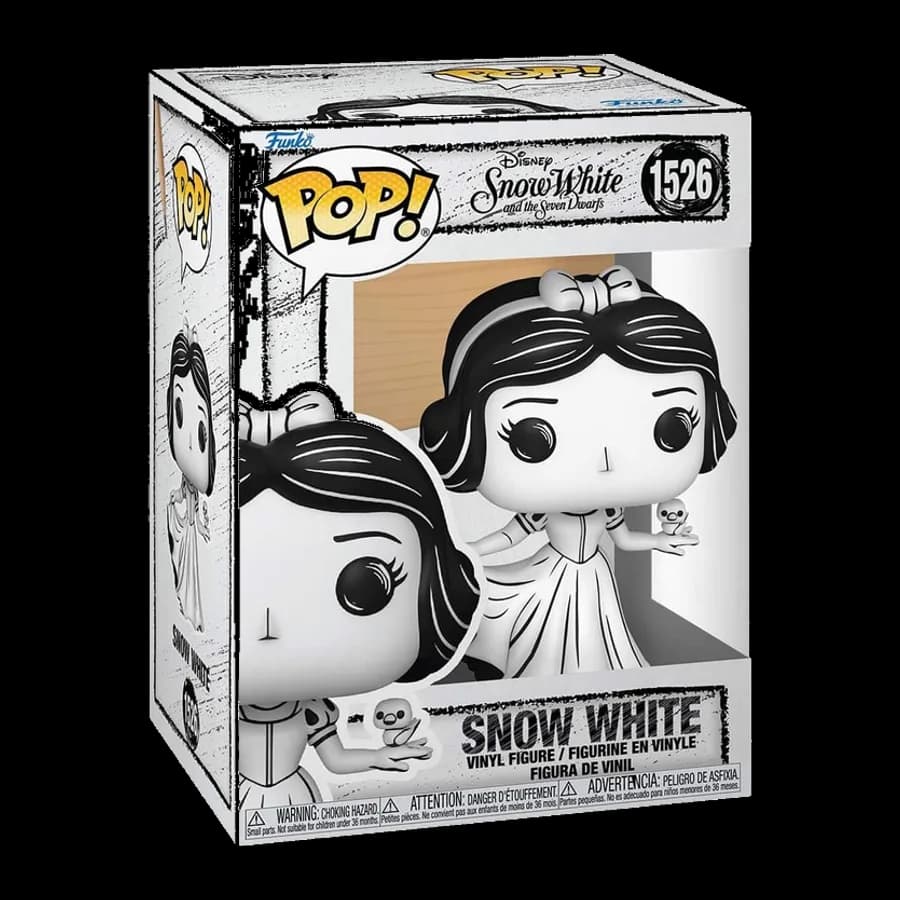 FUNKO POP! DISNEY: SNOW WHITE AND THE SEVEN DWARFS - SNOW WHITE (SKETCHED) #1526 VINYL FIGURE