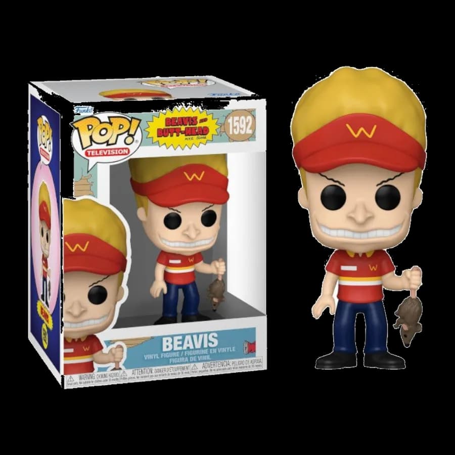 FUNKO POP! TELEVISION: BEAVIS & BUTT-HEAD - BEAVIS #1592 VINYL FIGURE