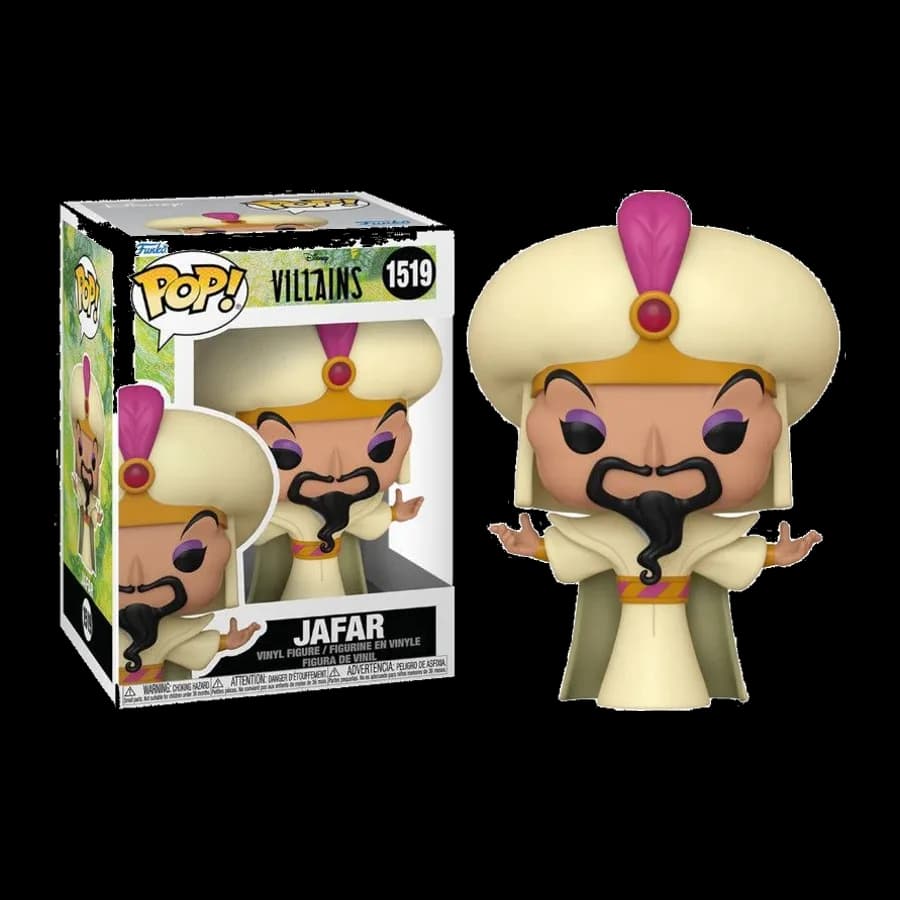 FUNKO POP! DISNEY: VILLAINS - JAFAR #1519 VINYL FIGURE