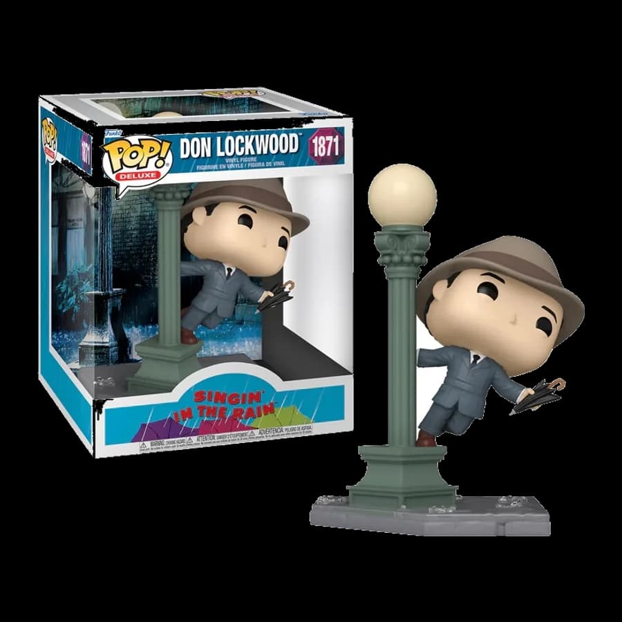 FUNKO POP! DELUXE: SINGING IN THE RAIN - DON LOCKWOOD #1871 VINYL FIGURE