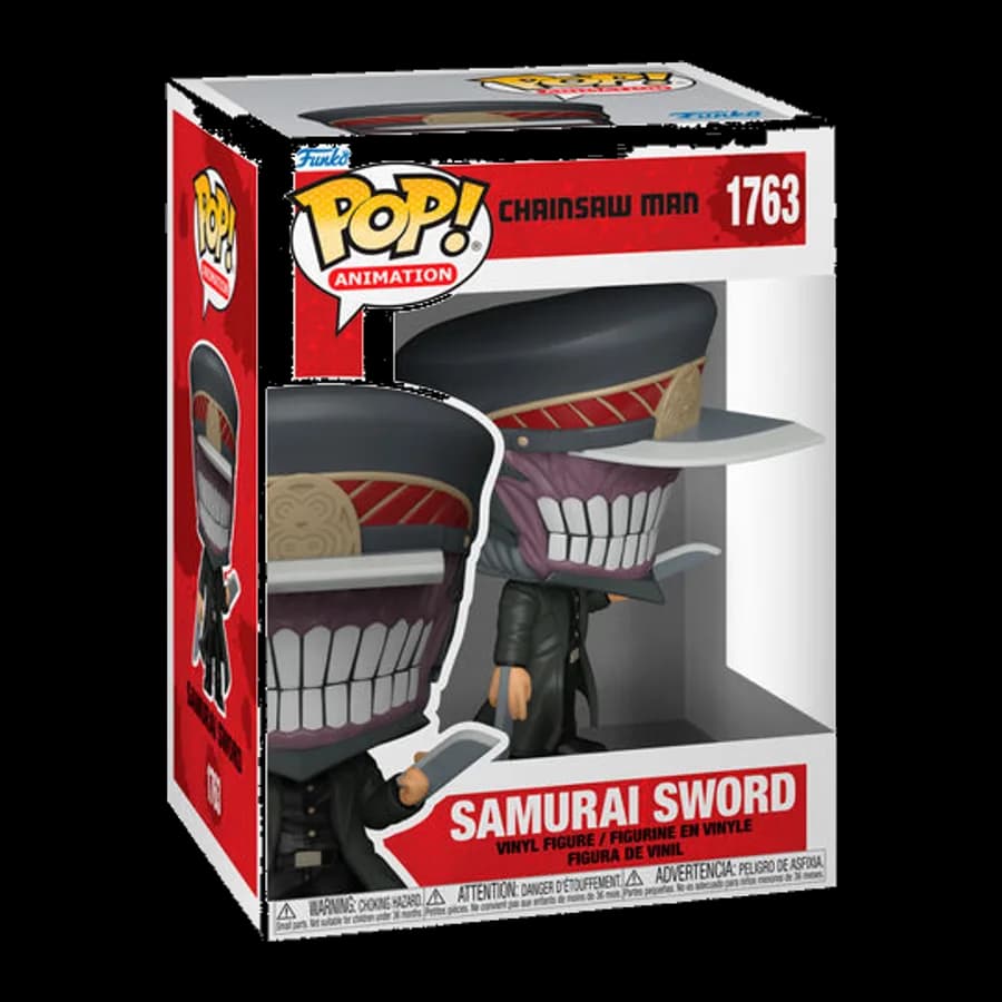 FUNKO POP! ANIMATION: CHAINSAW MAN - SAMURAI SWORD #1763 VINYL FIGURE