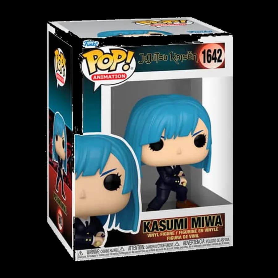 FUNKO POP! ANIMATION: JUJUTSU KAISEN - MIWA KASUMI #1642 VINYL FIGURE