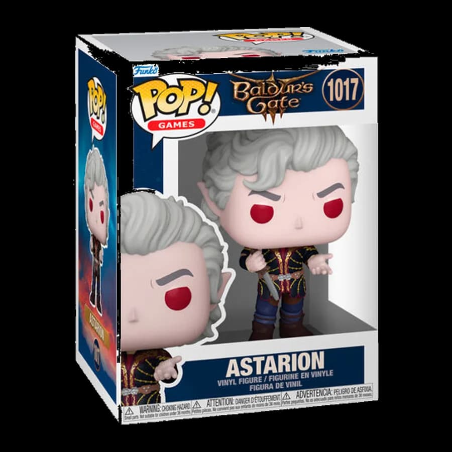 FUNKO POP! GAMES: BALDUR'S GATE - ASTARION #1017 VINYL FIGURE