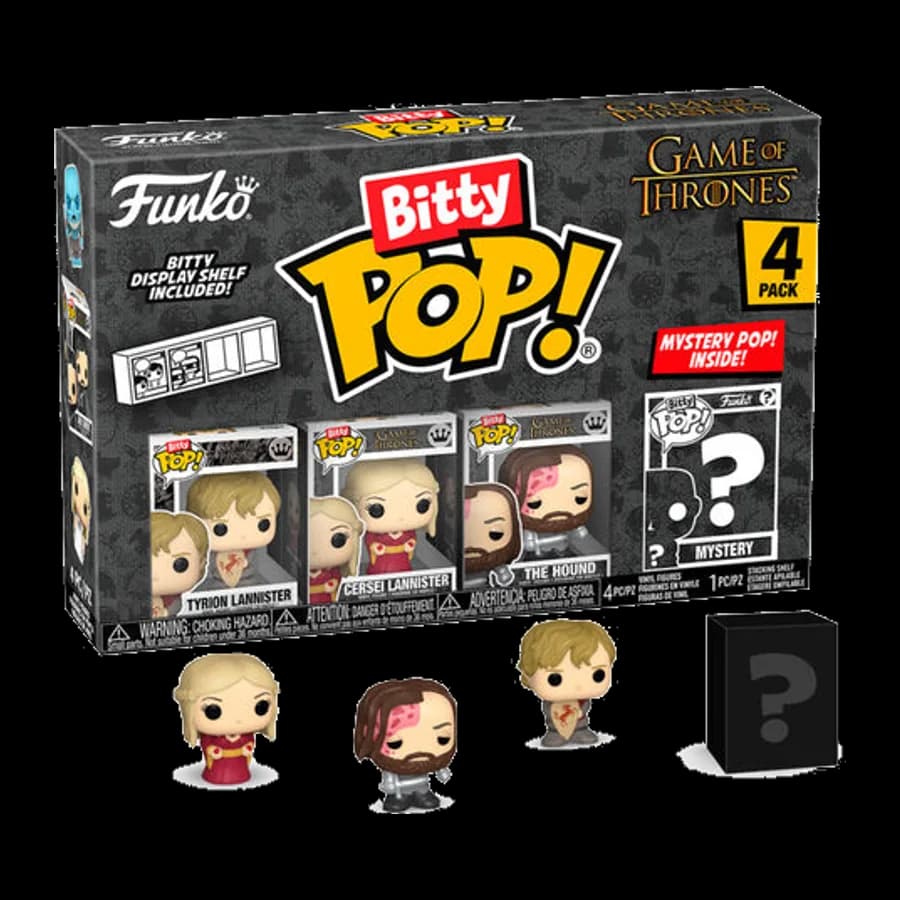 FUNKO BITTY POP! 4-PACK: GAME OF THRONES - TYRION VINYL FIGURES
