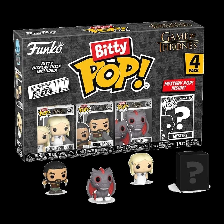 FUNKO BITTY POP! 4-PACK: GAME OF THRONES - KHALEESI VINYL FIGURES
