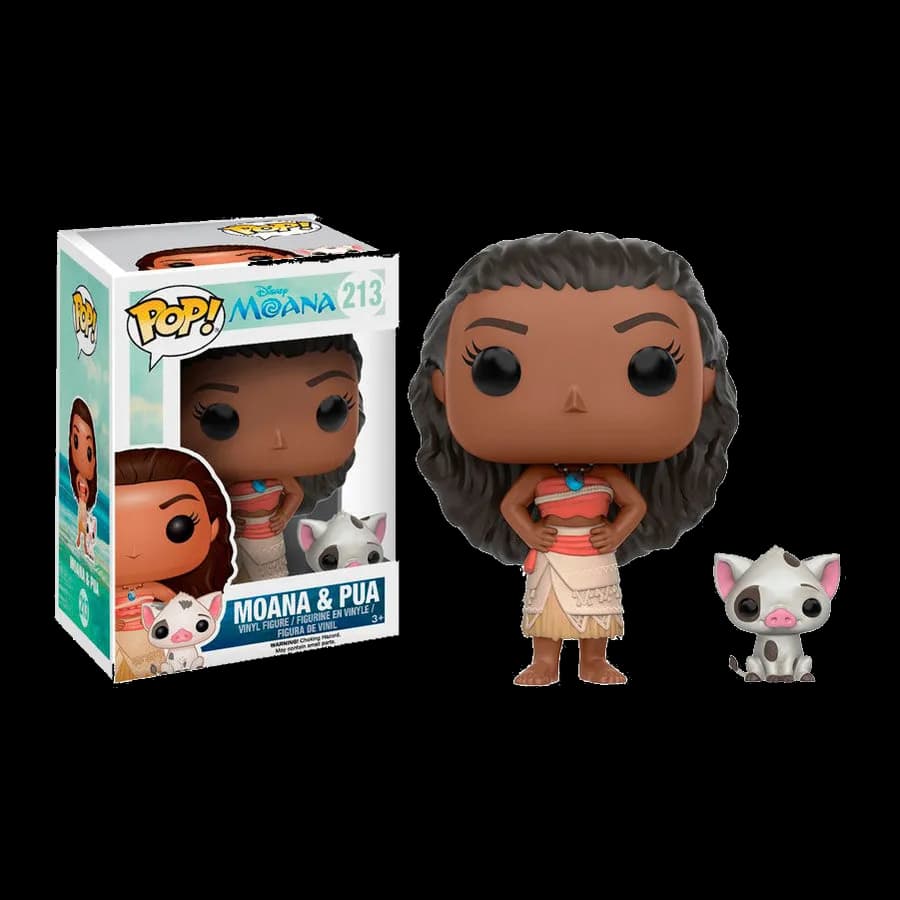 FUNKO POP! DISNEY MOANA: MOANA & PUA #213 VINYL FIGURE