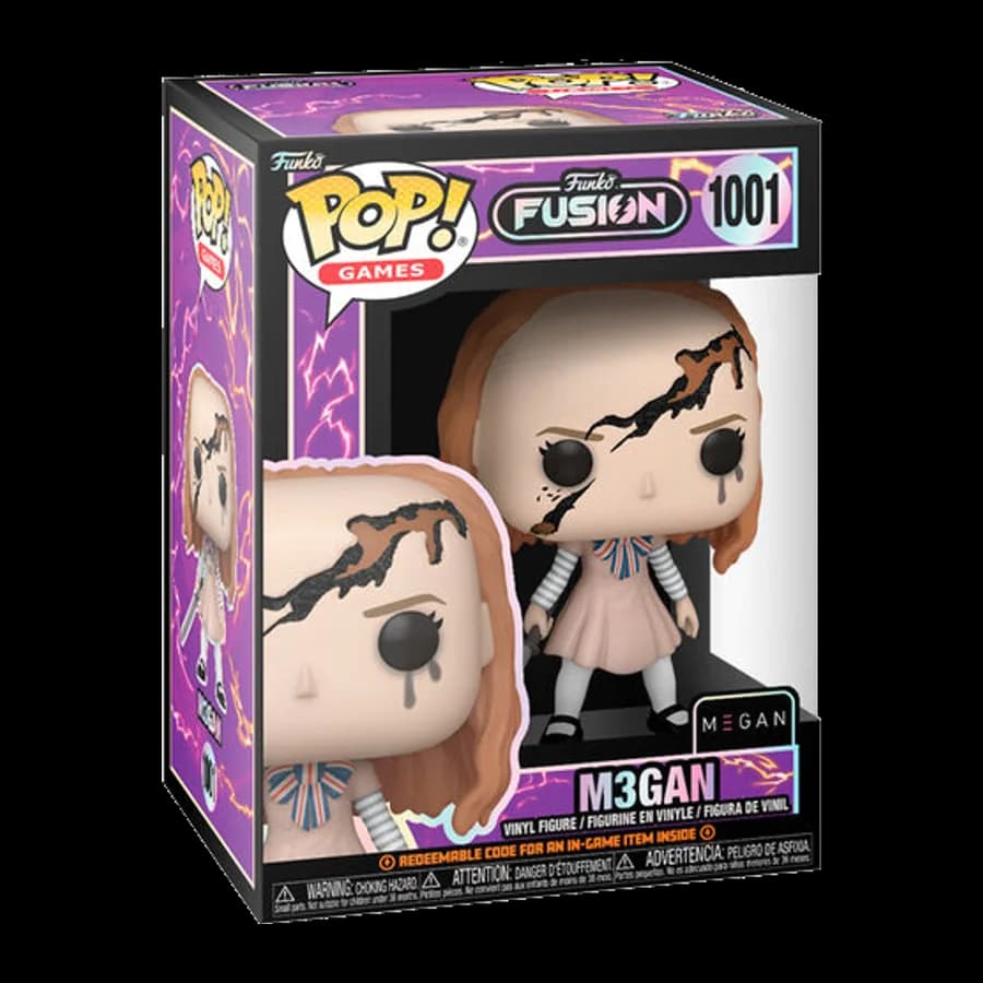 FUNKO POP! GAMES: FUNKO FUSION - MEGAN BD #1001 VINYL FIGURE