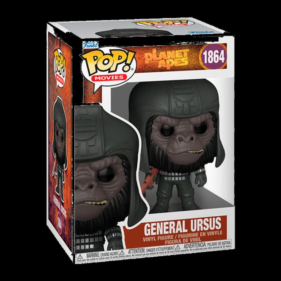 FUNKO POP! MOVIES: PLANET OF THE APES - GENERAL URSUS #1864 VINYL FIGURE