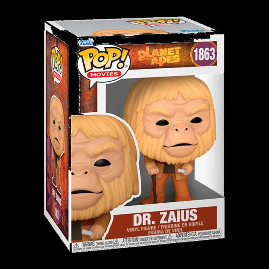 FUNKO POP! MOVIES: PLANET OF THE APES - DR ZAIUS #1863 VINYL FIGURE