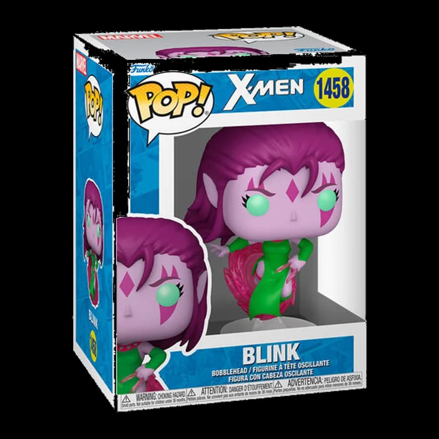 FUNKO POP! MARVEL: X-MEN - BLINK #1458 BOBBLE-HEAD VINYL FIGURE