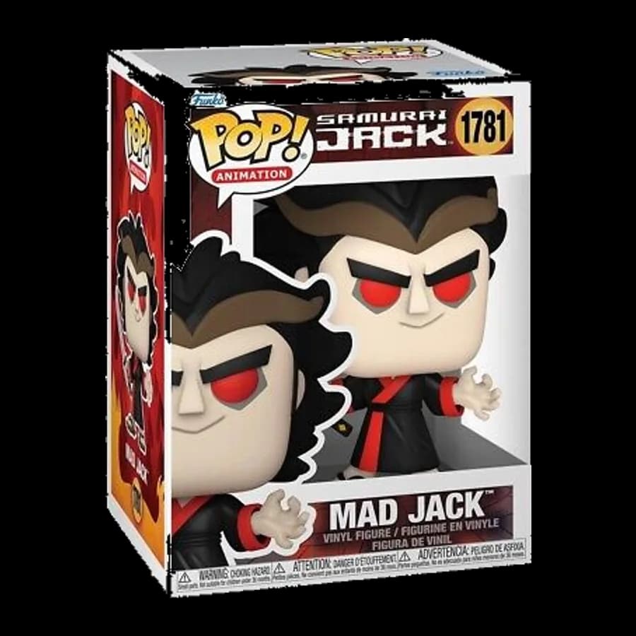FUNKO POP! ANIMATION: SAMURAI JACK - MAD JACK #1781 VINYL FIGURE