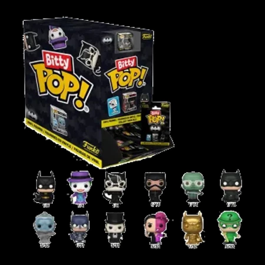 FUNKO BITTY POP! SINGLES: BATMAN 85th (RANDOM) VINYL FIGURES