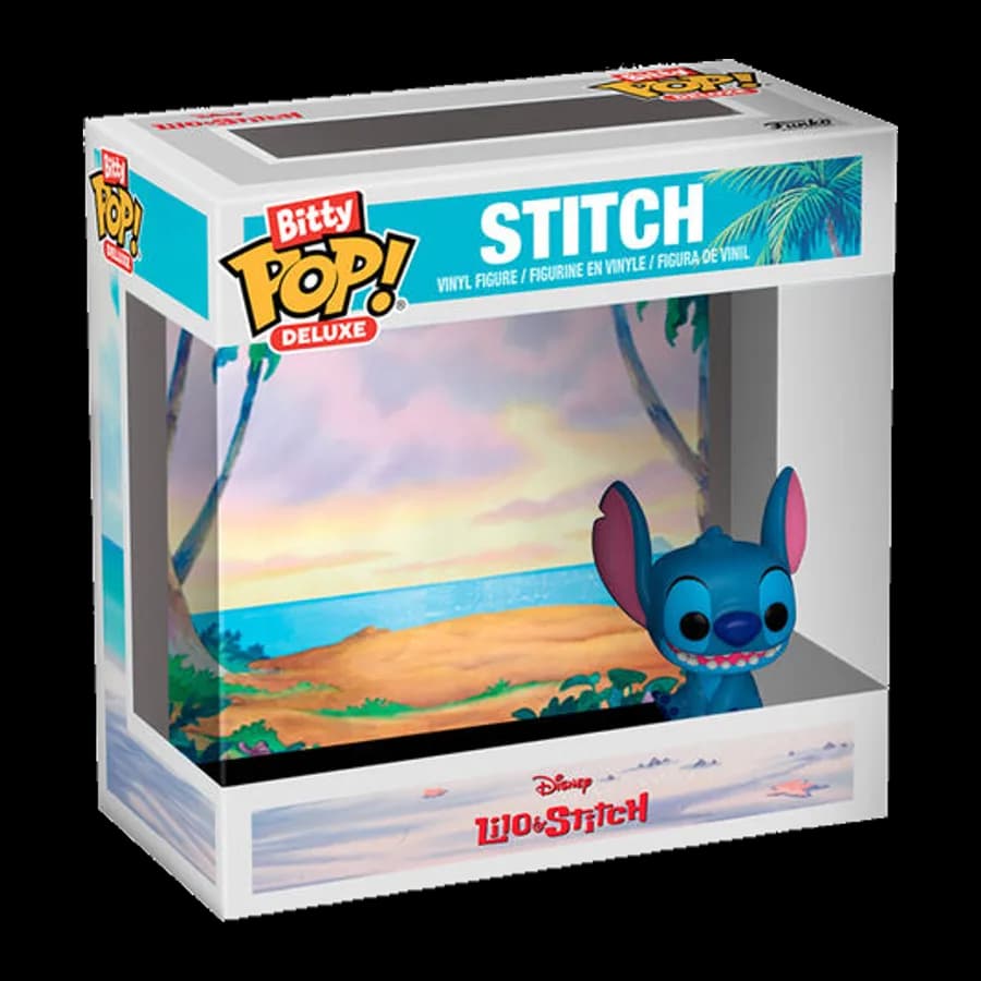 FUNKO BITTY POP! DELUXE: DISNEY LILO & STITCH - STITCH (BEACH) VINYL FIGURES