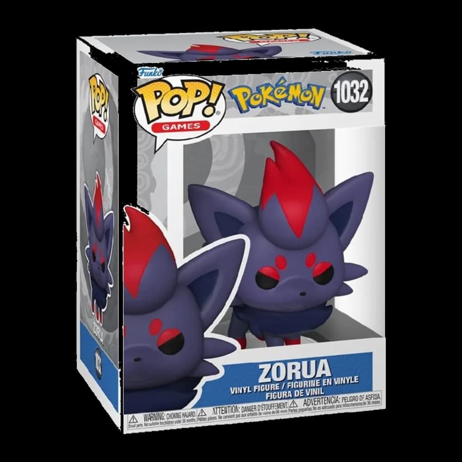 FUNKO POP! GAMES: POKEMON - ZORUA #1032 VINYL FIGURE