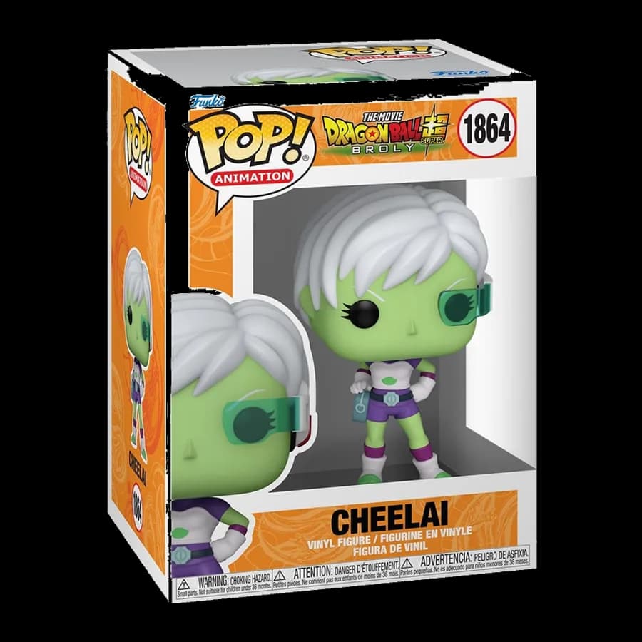 FUNKO POP! ANIMATION: DRAGON BALL SUPER - CHEELAI #1864 VINYL FIGURE